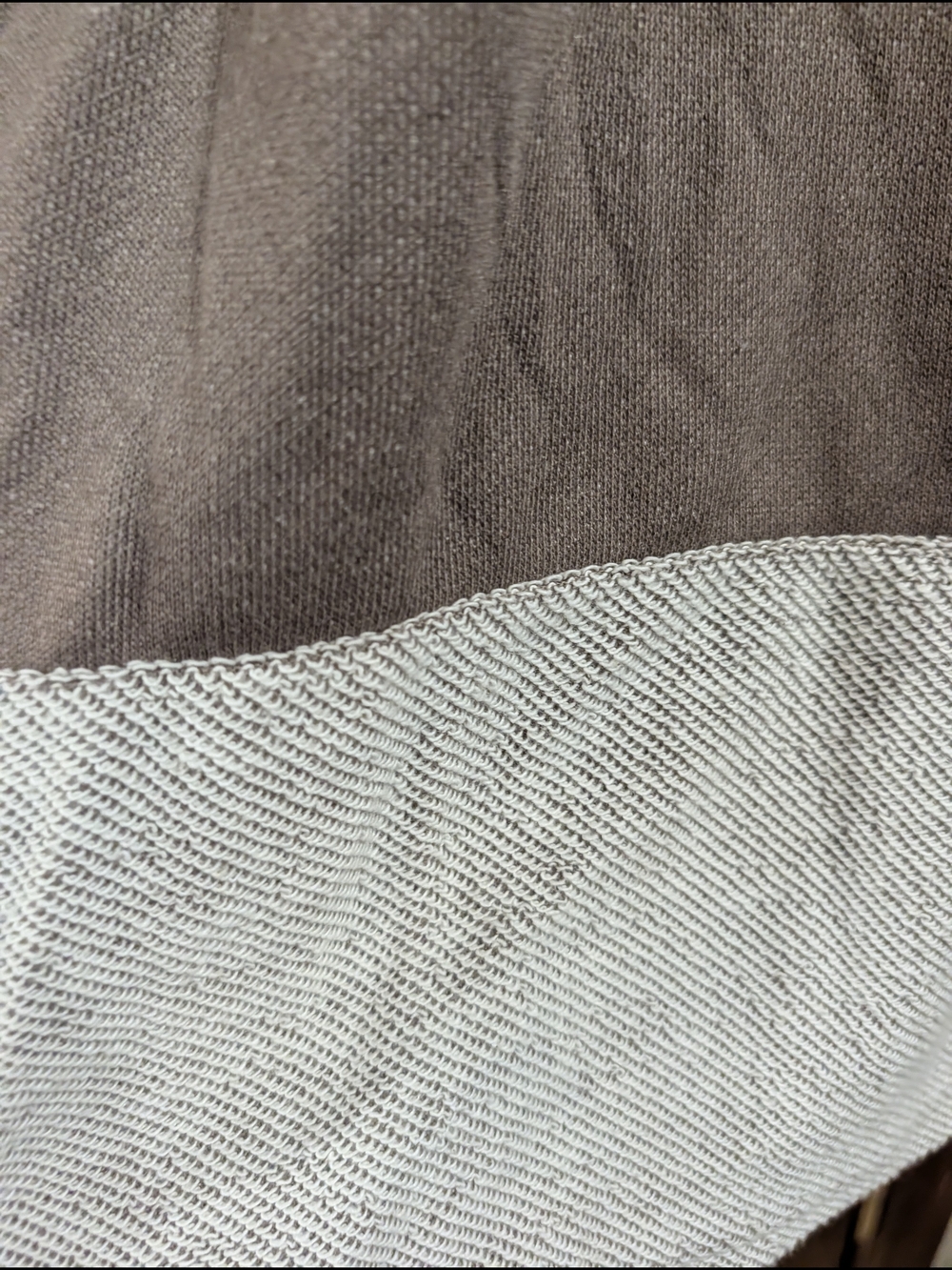 Set : Lovely Melody Taupe Wide-Leg Pants with Cream Trim And Matching Top - Picture 8 of 11